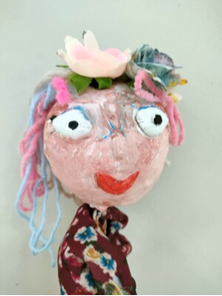 Photo d'un atelier de marionnettes